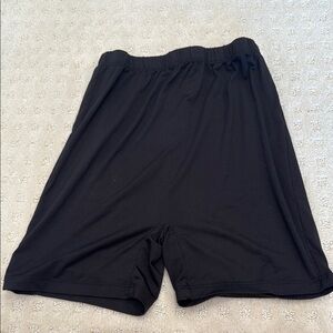 Black Biker Shorts